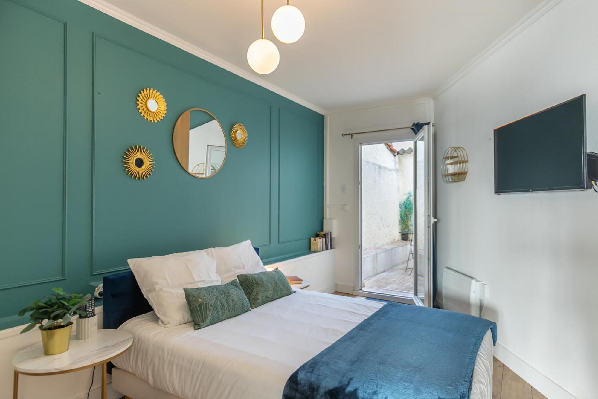 Le Neo - Studio Chic Avec Sa Cour Privative Et Fibre Бержерак Екстериор снимка